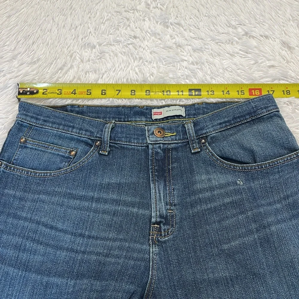 Wrangler Men's  Slim Straight Blue Jeans SIZE 34/30